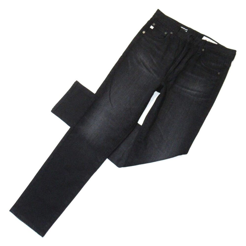 NWT Adriano Goldschmied AG Alexxis Slim in 2 Year Dropout Black Jeans 29